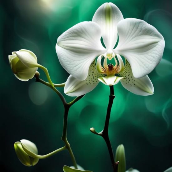Weisse Orchidee